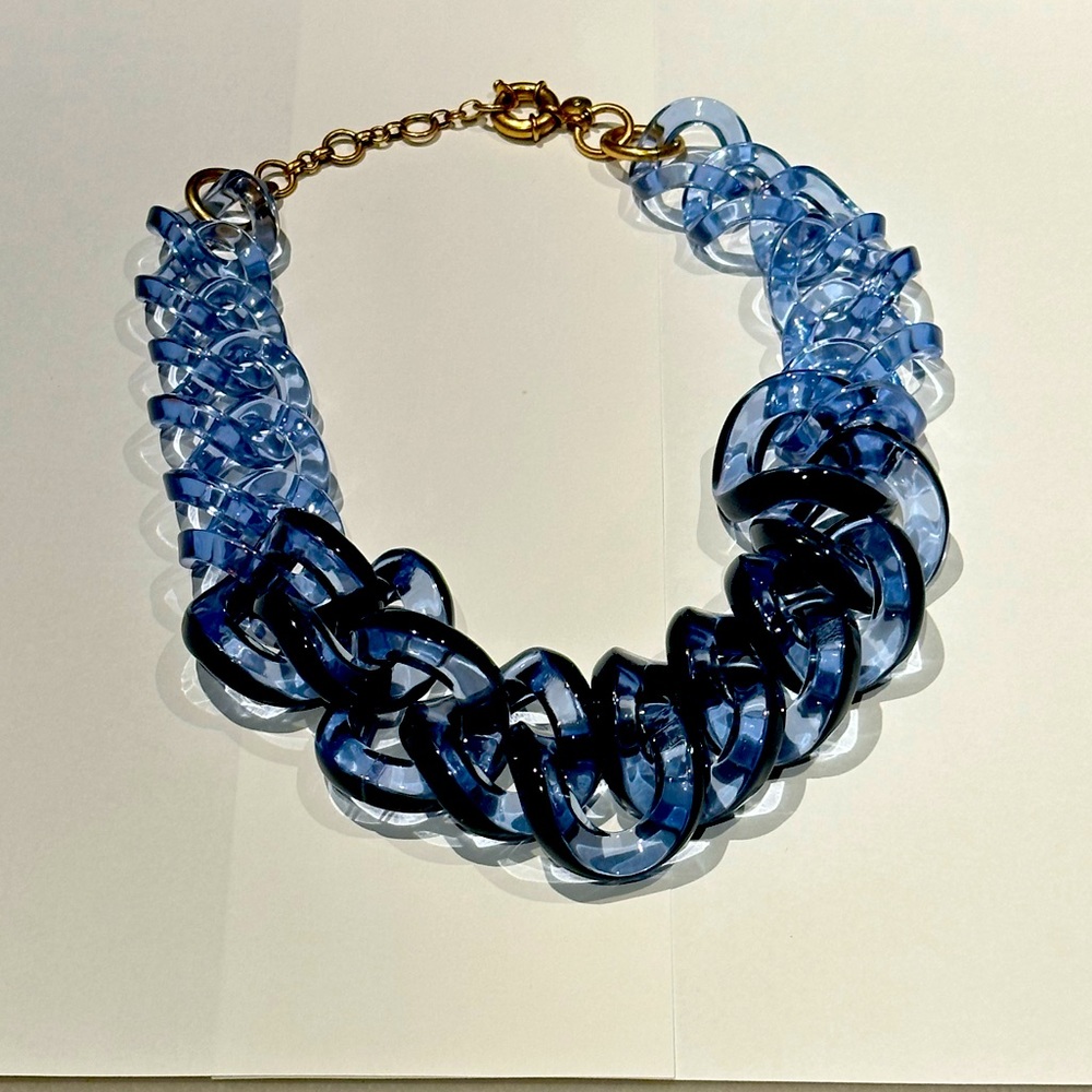 J. Crew Acrylic Link necklace